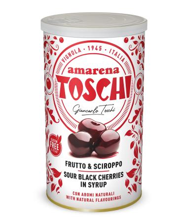 Toschi Toschi Amarena 1 Pack of 400 g / Premium Quality from Italy / Authentic Italian Garnish 0.4kg 400ml