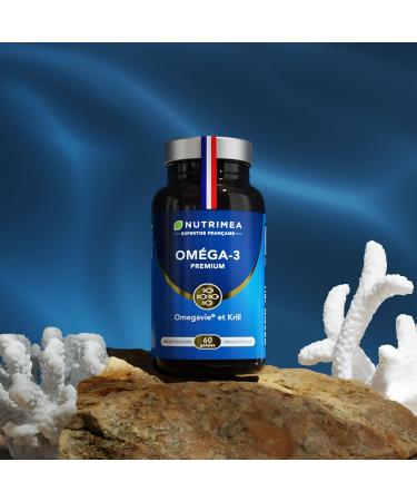  Laboratoires Nutrimea Omega 3 & Antarctic Krill | Wild Fish Oil | Natural Antioxidant | Cognition & Immune System | High Concentration of EPA/DHA & - Buy Online on GoSupps.com