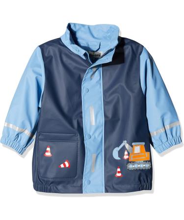 Playshoes Baby Raincoat 86 Construction Site | Wind & Waterproof Rainwear - Buy Online on GoSupps.com