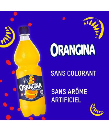 Orangina 1L - No coloring no preservative - Buy Online on GoSupps.com