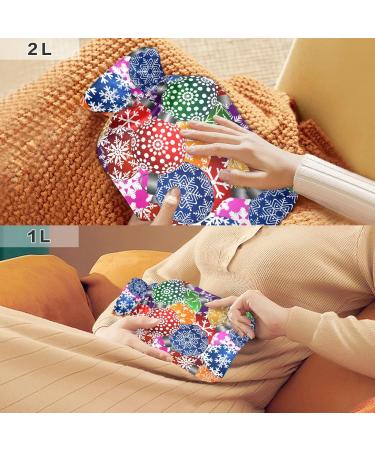 Christmas Balls Heat Bottle - 2L Water Bag for Pain Relief & Adult Warmth | International Shipping - Buy Online on GoSupps.com