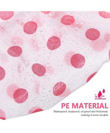 Healifty 6 Pcs Washable Shower Caps - Reusable & Elastic Hair Bath Caps for Women - Buy Online on GoSupps.com