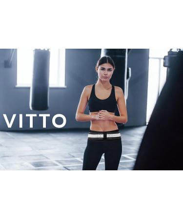 VITTO Sciatica Pain Relief Belt - Adjustable Lower Back Brace for Nerve & Hip Pain - Men & Women Support - Buy Online on GoSupps.com