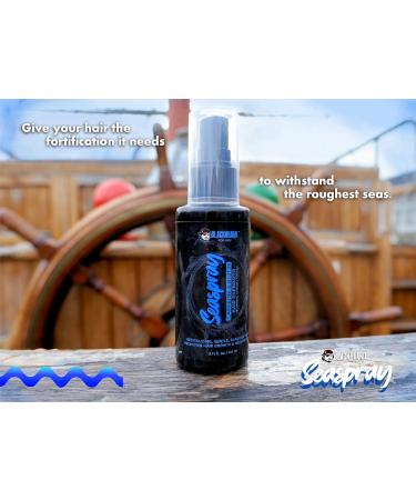Blackbeard Seaspray Hair Energizer - Men's Biotin & Caffeine Hair Serum Spray for Thicker Fuller Hair - 2.1 Fl Oz Hair Thinning Treatment - Buy Online on GoSupps.com