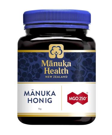 Buy Manuka Health Manuka Honey MGO 250 & MGO 100 Bundle - 100% Pure from New Zealand | Methylglyoxal Certified | 1kg (2-Pack) - Buy Online on GoSupps.com