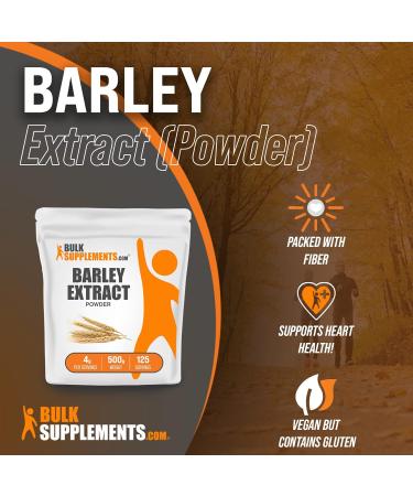 BULKSUPPLEMENTS.COM Barley Extract Powder - Green Superfood 500g - Vegan Greens Powder 1.1lbs - Buy Online on GoSupps.com