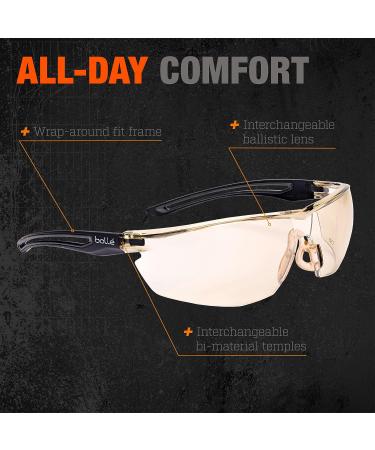Bolle GUNFIRE 2.0 Ballistic Glasses Kit - Protective Eyewear for Superior Safety - Buy Online on GoSupps.com