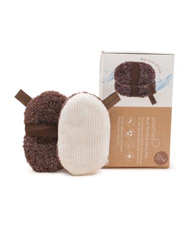 waschies Body Scrub & Clean Exfoliating Pads - Pack of 2