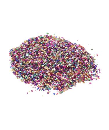 HAKIDZEL 1 Glass Chip Colorful Rhinestones Vintage Accessories Diy Charm Fillers Epoxy Filler Charms Irregular Vintage Colored Rhinestones Manicure Diy Accessories Nail Jewelry Drill 0.5X0.3cm Colorful