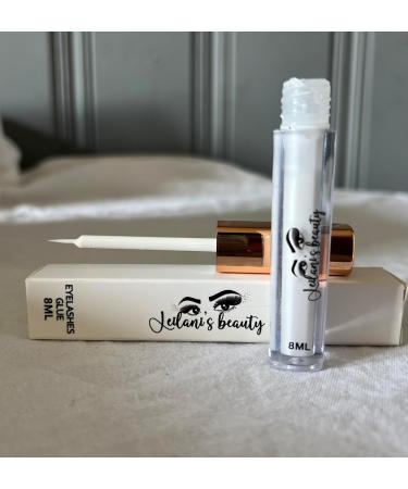 Clear Eyelash Glue - Super Strong Hold Latex Free Waterproof & Long Lasting Adhesive for False Lashes | 8ml All Day Wear - Perfect for Sensitive Eyes - Buy Online on GoSupps.com