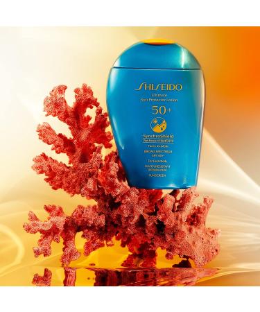 Shiseido Ultimate Sun Protector Lotion SPF 50+ - Lightweight Formula - 5 Fl Oz - All Skin Types - Buy Online on GoSupps.com