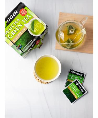 Ito En Traditional Matcha Green Tea 50 Count - Zero Calories, Caffeinated - Buy Online on GoSupps.com