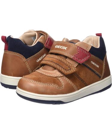 Geox Baby Girls B New Flick F Trainers 3.5 UK Child - Lt Brown Navy | Stylish and Comfortable Shoes for Little Ones - Buy Online on GoSupps.com