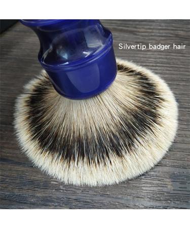 AnSafe Handmade Shaving Brush - High Quality Beard Foam Brush with Resin Handle for Compact Wet Shaving - Buy Online on GoSupps.com