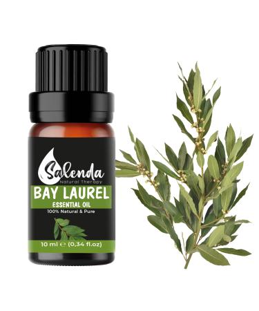 Bay Leaf Essential Oil by Salenda -100% Pure Bay Laurel for Diffuser & Humidifier Massage Skin & Hair Care -0.34 Fl Oz (10 ml)