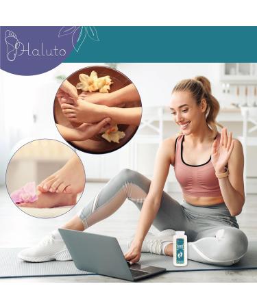 Haluto Shoe & Foot Powder - Antibacterial & Natural Deodorizer with Tea Tree Oil - 120g Citrus - Say Goodbye to Foot Odor! - Buy Online on GoSupps.com