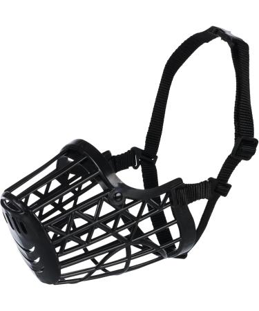 TRIXIE Nylon & Plastic Dog Muzzle for Golden Retriever - L-XL (35 cm) - Black - 12 Pack - Buy Online on GoSupps.com