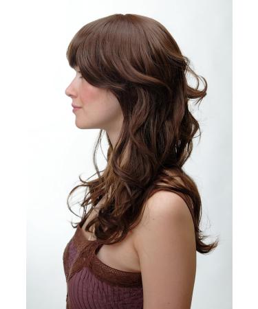Buy WIG ME UP YZF-41054-8 Long Curly Brown Ladies Wig with Bangs - International Shipping Available - Buy Online on GoSupps.com