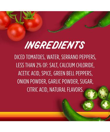 RO-TEL Diced Tomatoes with Serrano - Keto Friendly | Buy Now - Buy Online on GoSupps.com