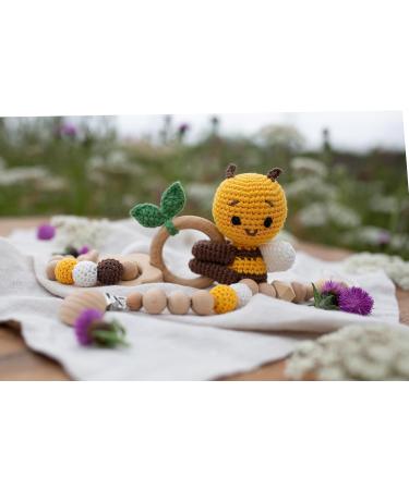 New Baby Gift Set for Boys and Girls | Newborn Baby Shower Gift Box with Crochet Rattle - Vintage Design - Buy Online on GoSupps.com