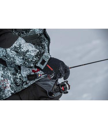 StrikerICE Men's Stealth Fishing Gloves - Waterproof Tech-Touch Gloves - Black (Large) - Buy Online on GoSupps.com