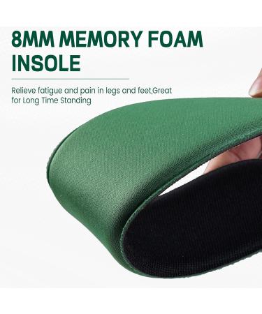 2 Pair Memory Foam Insoles - Comfortable Replacement Insoles for Shock Absorption & Foot Relief | Men US 8 / Women US 10 - Buy Online on GoSupps.com