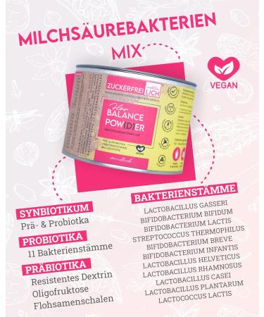 Shop Florbalance Vegan Vanilla Powder 150g - Sugar-Free Probiotics & Prebiotics for Gut Health | International Shipping - Buy Online on GoSupps.com