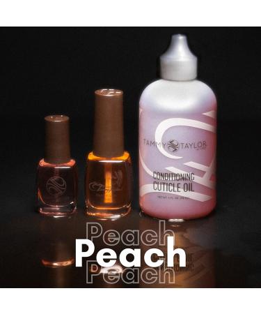 Tammy Taylor Hydrating Nail Cuticle Oil & Cream | Peach Softener with Vitamin E & Jojoba | USA Made Nail Growth Oil 4 oz - Buy Online on GoSupps.com