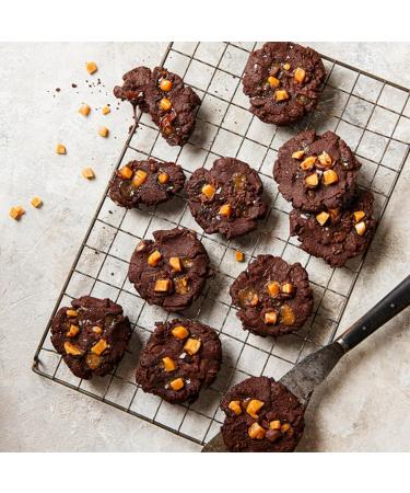 Salted Caramel Fudge Pieces 100g - Bake Stable 5mm Pieces - Suitable for Baking Ice Cream Toppers Cake Inclusions Vegetarian and Coeliac Friendly - Buy Online on GoSupps.com