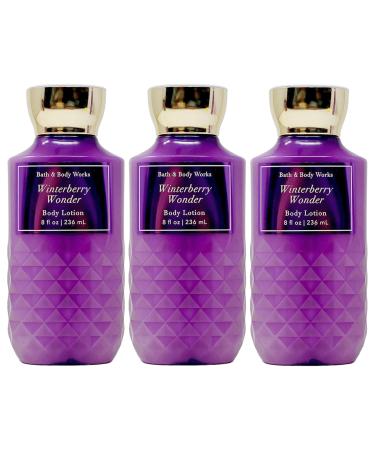 Bath & Body Works Winterberry Wonder - Lot of 3 - Body Lotion