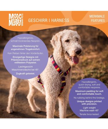 Max & Molly Missy Pop Dog Harness - Odorless Neoprene Comfort & Loss Protection | Shop Internationally - Buy Online on GoSupps.com