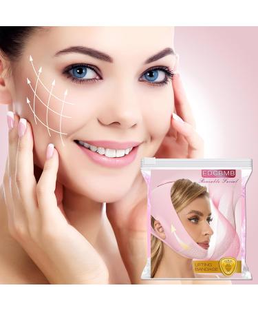 Double Chin Reducer V Line Mask | Face Tape Shaper & Chin Strap for Women - Jaw Exerciser - Buy Online on GoSupps.com