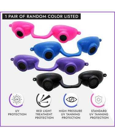 Super Sunnies Evo Flex UV Eye Protection Goggles - FDA Compliant, Flexible, Random Color - 1 Count - Buy Online on GoSupps.com