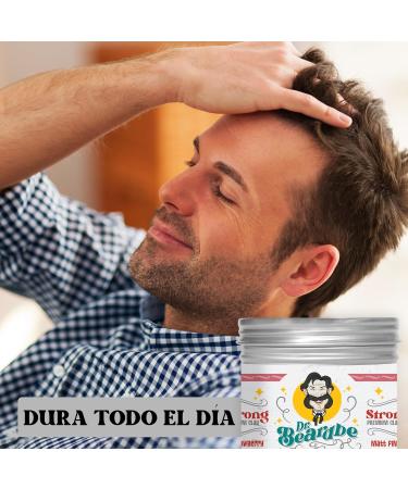 Beardbe Matte Hair Pomade Wax for Men Women & Kids | Natural Finish Medium Hold Water-Based No Residues - Buy Online on GoSupps.com