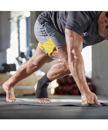 adidas Ankle Support Sleeve - Durable Breathable Training Support for All Fitness Levels - Ergonomic Design - Medium Size Black - Buy Online on GoSupps.com