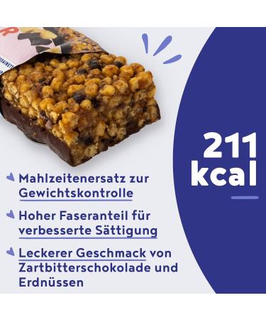 Buy All vo Chocolate Meal Bar - Low-Calorie Protein & Fiber Meal Replacement for Weight Loss & Control - International Shipping - Buy Online on GoSupps.com