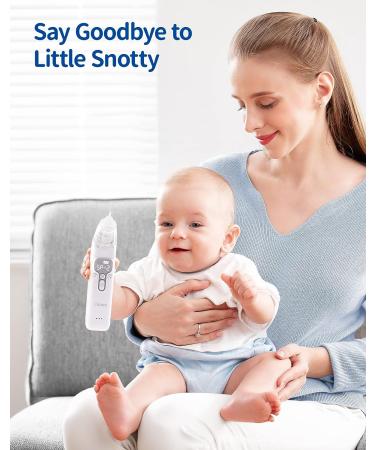 Electric Baby Nasal Aspirator | Rechargeable | 3 Levels Suction | Music & Light Soothing | KA 1005 - Buy Online on GoSupps.com