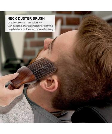 Barber Neck Duster Brush Hair Duster Brush Wood Comfortable Using Experience Multifunction Comfortable To Hold for Home for Salons(S) - Buy Online on GoSupps.com