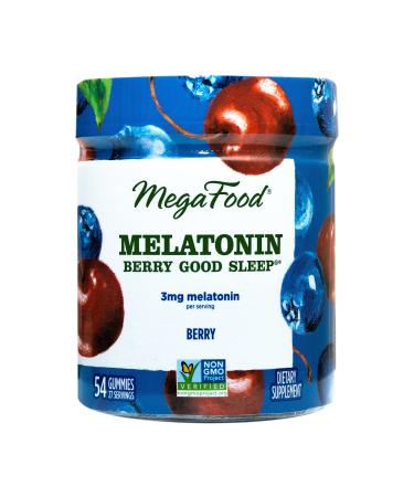 MegaFood Melatonin Berry Good Sleep Berry 1.5 mg 54 Gummies