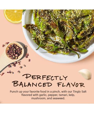 Momofuku Tingly Seasoned Salt by David Chang - 3.4 oz Umami Seasoning for Fish & Chicken Wings - Buy Online on GoSupps.com