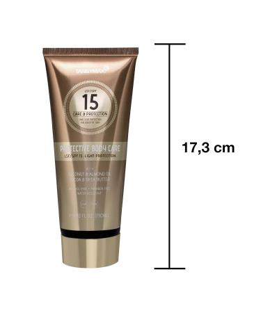 Tannymaxx Protective Body Care LSF 15 - Shea Butter & Coconut Oil Lotion (190ml) | Nourishing Sun Protection | Dermatologically Tested - Buy Online on GoSupps.com