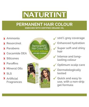 Naturtint Permanent Hair Colour - Silver Grey (50 ml) | International Shipping Available - Buy Online on GoSupps.com