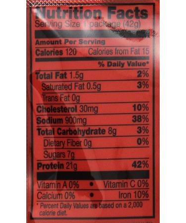 Jack Link's Beef Jerky Teriyaki 1.5oz Bags - Pack of 10 | High-Quality Snack for On-the-Go - Buy Online on GoSupps.com
