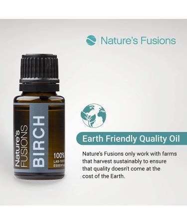 Canadian Sweet Birch Essential Oil for Pain Relief - 100% Pure & Natural - 15ml Therapeutic Grade - Aromatherapy & Topical - Buy Online on GoSupps.com
