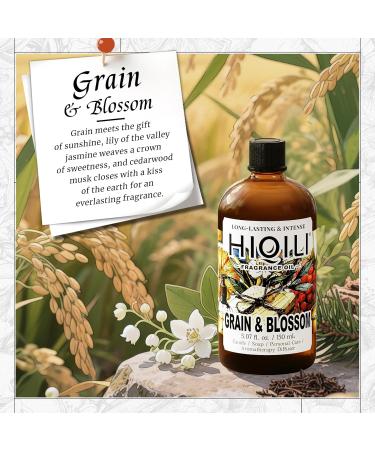 HIQILI 30ML Vetiver Essential Oil & 150ML Grain & Blossom Fragrance Oil for DIY Diffuser - Buy Online on GoSupps.com