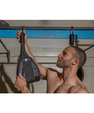 Zeus X Fitness Hanging Ab Straps - Heavy-Duty Core Exercise Accessory for Men and Women - Comfortable Padding - Home Gym Strength Building Equipment - Buy Online on GoSupps.com