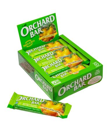 Orchard Bars Non-GMO Fruit & Nut Bars, Orchard Pear Almond, 1.4 Ounce (Pack of 12) Orchard & Pear Almond Crunch