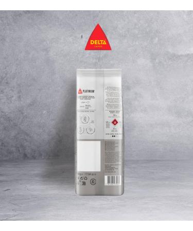 Delta Caf s Caf en Grains Platinum Paquet de 2 x 500 g Espresso Intense Arabica & Robusta Notes Chocolat es & Fruit es Pour Machines Automatiques et Moulins - Buy Online on GoSupps.com