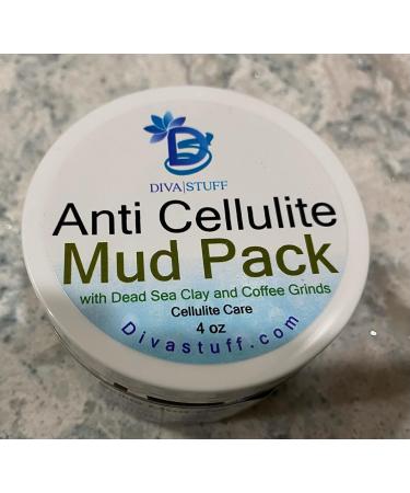 Anti Cellulite Mud Pack With Dead Sea Clay Coffee Grinds Fenugreek Juniper & More By Kym's Diva Stuff - Buy Online on GoSupps.com