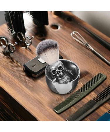 Buy Healvian Shaving Bowl & Brush Set - Stainless Steel Razor Shell for Men & Women | Premium Shaving Tools - Buy Online on GoSupps.com